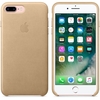 Apple iPhone 7 Plus Leather Case - Tan