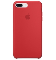 Apple iPhone 8 Plus/ 7 Plus Silicone Case Red
