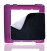 Apple iPod Nano 6 Multi-Touch U-Bop gSHELL Tough All-Body Case & StampWIPE Smoke Purple