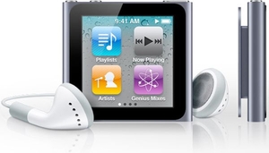 Apple iPod Nano 8GB 6th Generation,  Silver
