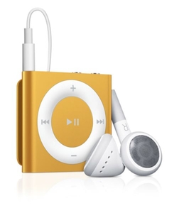 Apple iPod Shuffle 2GB 4th Generation,  Orange