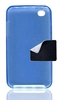 Apple iPod Touch 4 (Current Model) U-Bop gSHELL Tough All-Body Case & StampWIPE Smoke Blue