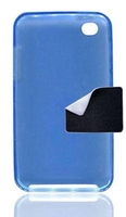 Apple iPod Touch 4 (Current Model) U-Bop gSHELL Tough All-Body Case & StampWIPE Smoke Blue