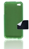 Apple iPod Touch 4 (Current Model) U-Bop gSHELL Tough All-Body Case & StampWIPE Smoke Green