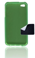 Apple iPod Touch 4 (Current Model) U-Bop gSHELL Tough All-Body Case & StampWIPE Smoke Green
