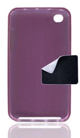 Apple iPod Touch 4 (Current Model) U-Bop gSHELL Tough All-Body Case & StampWIPE Smoke Red