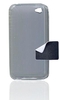 Apple iPod Touch 4 (Current Model) U-Bop gSHELL Tough All-Body Case & StampWIPE Smoke White