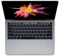 Apple MacBook Pro with Touch Bar,  Intel Core i7 2.6GHz,  16GB RAM,  256GB Flash,  15.4 IPS 2880 x 1800 (WQXGA+),  No-DVD,  AMD Radeon Pro 450 / HD Graphics 530,  WIFI,  Bluetooth,  OS X 10.12 Sierra,  Space Grey