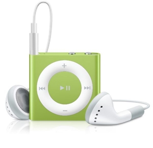 Apple MC750BT/A iPod Shuffle 2GB 4th Generation AAC, MP3 Green NEW!!