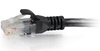 C2G 0.3m Cat6 Booted Unshielded (UTP) Network Patch Cable - Black