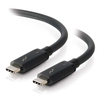 C2G 0.5m Thunderbolt 3 Cable (40Gbps) Thunderbolt Cable 4K Black