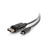 C2G 0.9m (3ft) USB C to DisplayPort Adapter Cable Black - 4K Audio / Video