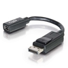 C2G 15cm DisplayPort to Mini DisplayPort Adapter Converter 4K - Black