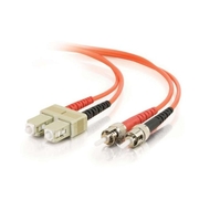 C2G 15M 62.5/125 Fibre Optic LSZH Cable Orange