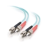 C2G 15M Multimode PVC Fibre Optic Cable Aqua