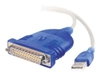C2G 1.8m USB To Serial DB25 Adapter Cable