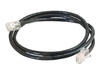 C2G 1m Cat5E 350 MHz Crossover Patch Cable - Black