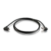 C2G 1m USB 2.0 A Right Angle Male to Micro-USB B Right Angle Male Cable