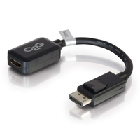 C2G 20cm Mini DisplayPort to HDMI Adapter M/F - Black