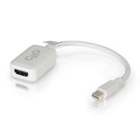C2G 20cm Mini DisplayPort to HDMI Adapter M/F - White