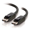 C2g (2.0m) Displayport 1.1 Cable With Latches