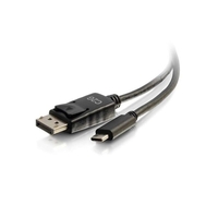 C2G 2.7m (9ft) USB C to DisplayPort Adapter Cable Black - 4K Audio / Video