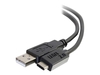 C2G 2m USB 2.0 USB Type C to USB A Cable M/M USB C Cable Black
