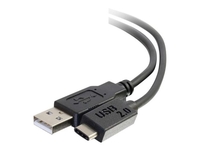 C2G 3m USB 2.0 USB Type C to USB A Cable M/M USB C Cable Black