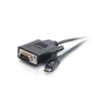 C2G 4.5m (15ft) USB C to VGA Adapter Cable - Video Adapter - Black