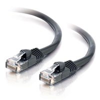 C2G,  7m Cat5E 350 MHz Snagless Patch Cable - Black
