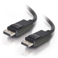 C2G 7m DisplayPort Cable with Latches 8K UHD M/M - 4K - Black