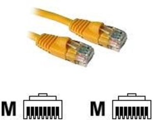 C2G,  Cat5E 350MHz Snagless Patch Cable Yellow,  20m