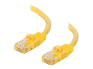 C2G,  Cat5E 350MHz Snagless Patch Cable Yellow,  2m