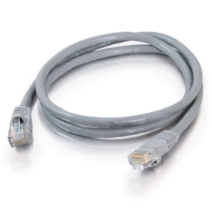 C2G Cbl/0.3M Moulded/Booted Grey CAT5E UTP