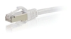 C2G Cbl/15M Shield CAT5E Mld Patch CBL White