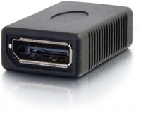 C2G DisplayPort Coupler - Female/Female DisplayPort Extension - Black
