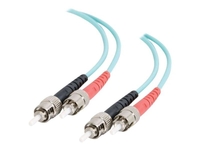 C2G Duplex Multimode PVC Fibre Optic Cable 2M