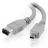 C2G,  IEEE-1394 FireWire Cable 6-Pin/4-Pin,  1m