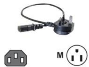 C2G,  Universal Power Cord (BS 1363),  2m