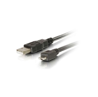 C2G USB 2.0 to Micro USB Black 2M Cable