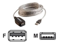 C2G,  USB A Male to A Female Active Extension Cable 5m