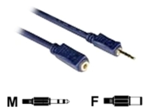 C2G,  Velocity 3.5mm Stereo Audio Extension Cable M/F,  5m