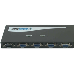 Cables to go 4-Port UXGA Monitor Splitter/Extender (Male Input)