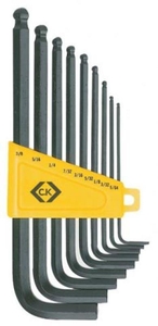 C.k Ball End Hexagon Key A/F Set of 9