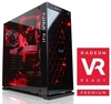 Cyberpower Gaming Commando VR,  Intel Core i5-6600K Quad Core,  8GB RAM,  120GB SSD,  1TB HDD,  No-DVD,  AMD RX 480,  WIFI,  Windows 10 Home