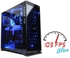 Cyberpower Gaming Warfare 1080 Gaming PC,  Intel Core i7-6800K Six Core CPU 3.4GHz,  16GB RAM,  240GB SSD,  1TB HDD,  No-DVD,  NVIDIA GTX 1080 8GB,  Windows 10 Home 64bit