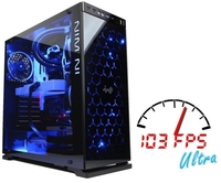 Cyberpower Gaming Warfare 1080 Gaming PC,  Intel Core i7-6800K Six Core CPU 3.4GHz,  16GB RAM,  240GB SSD,  1TB HDD,  No-DVD,  NVIDIA GTX 1080 8GB,  Windows 10 Home 64bit