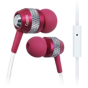 Cygnett Atomic II Headphones With Mic & Remote For iPod iPhone & iPad - Pink