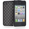 Cygnett Deco Semi Bling (Diamond pattern) PC Case for iPhone 4/4S + Screen Protector + Cleaning Cloth