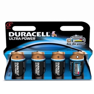 Duracell Ultra C Batteries - 4 Pack